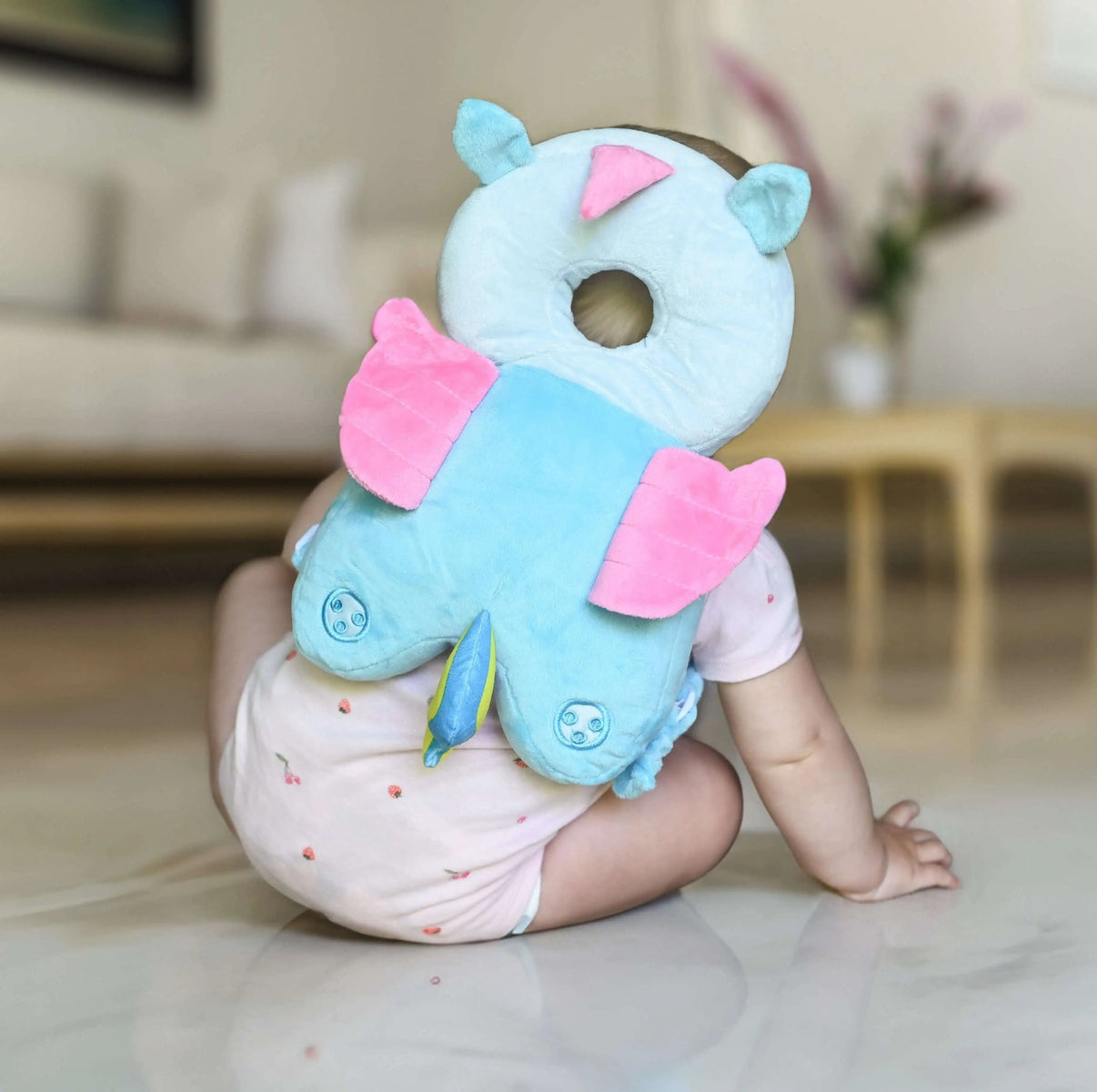 SnuggleBump® Baby Head Protection Backpack - Astronaut