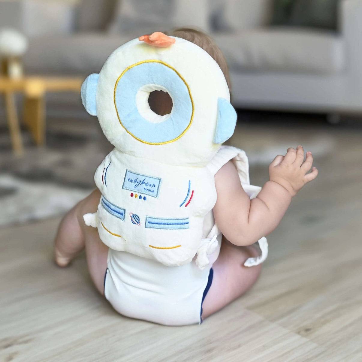 SnuggleBump® Baby Head Protection Backpack - Astronaut