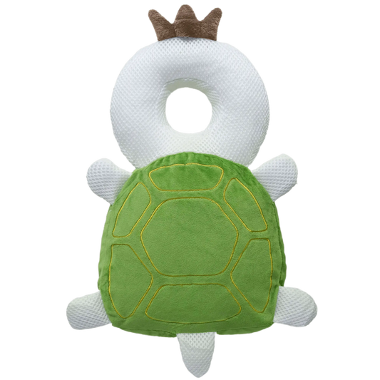 SnuggleBump® Baby Head Protection Backpack - Turtle