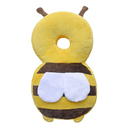SnuggleBump® Baby Head Protection Backpack - Bee